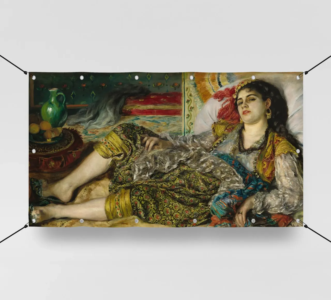 Pierre-Auguste Renoir - Odalisca telo in pvc da Timeless Artworks