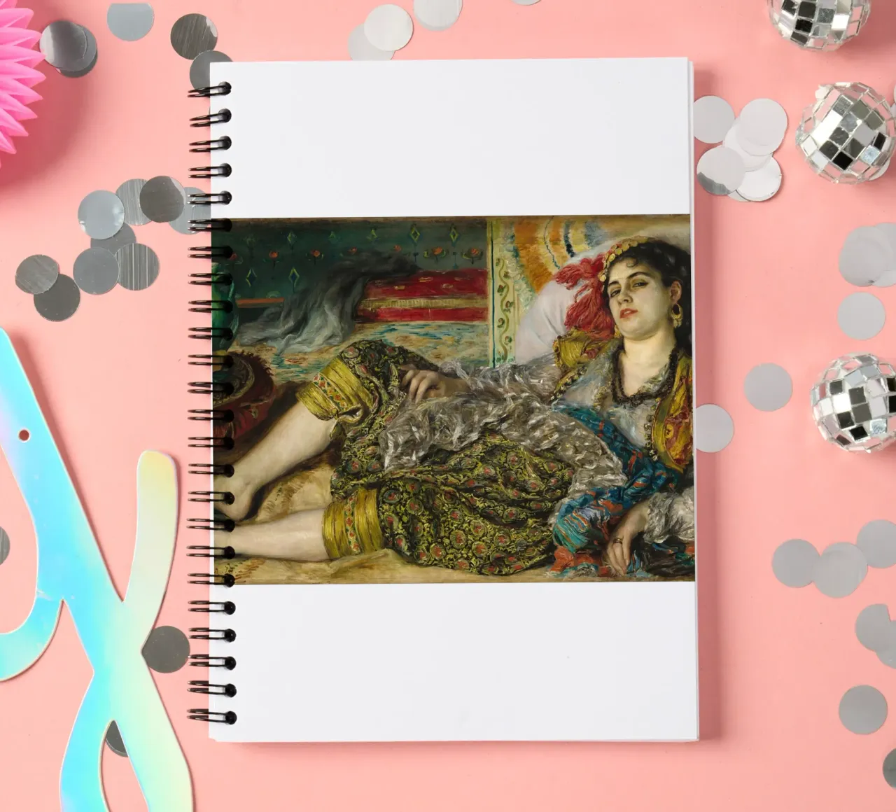 Pierre-Auguste Renoir - Odalisca diario ad anelli da Timeless Artworks