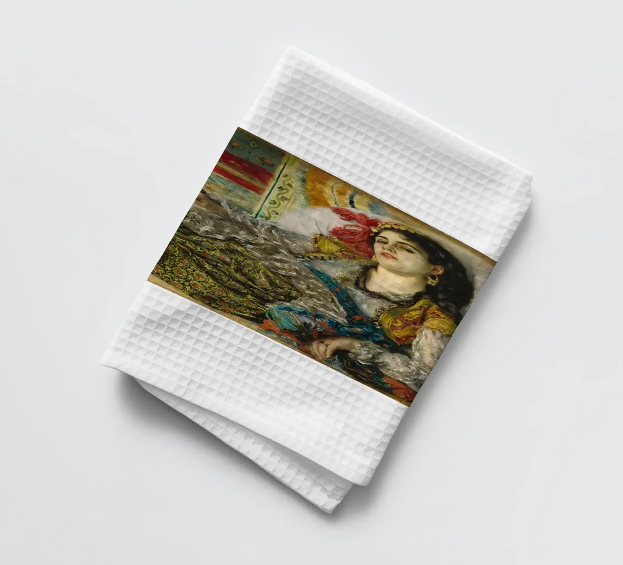 Pierre-Auguste Renoir - Odalisca canovaccio da cucina da Timeless Artworks