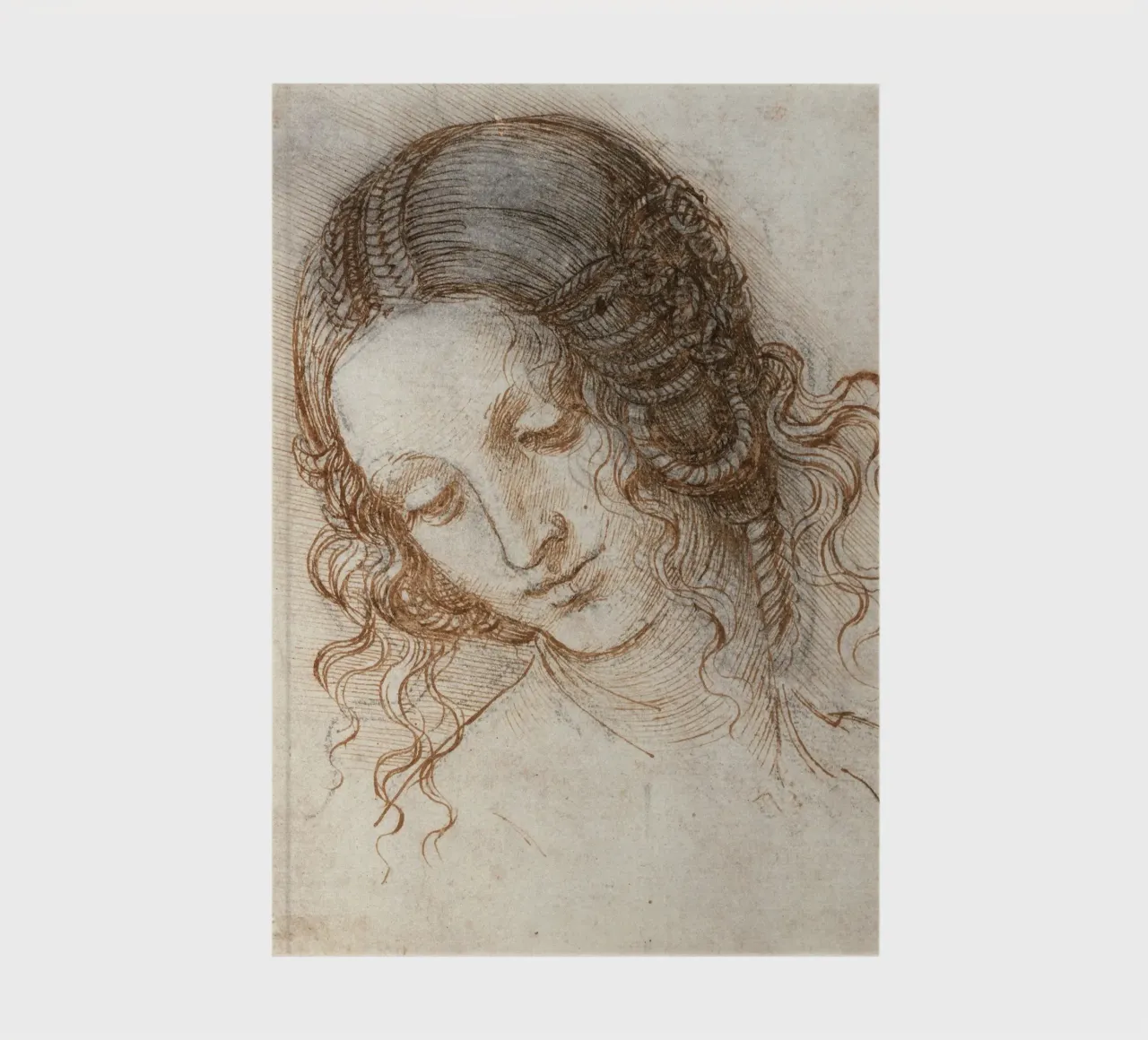 Leonardo da Vinci - Head of Leda diario da Timeless Artworks