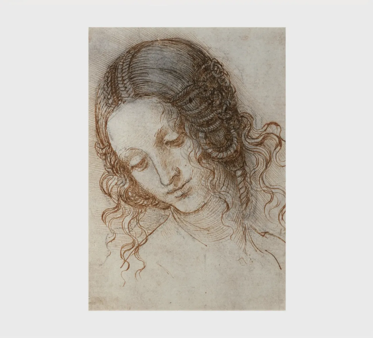 Leonardo da Vinci - Head of Leda diario da Timeless Artworks
