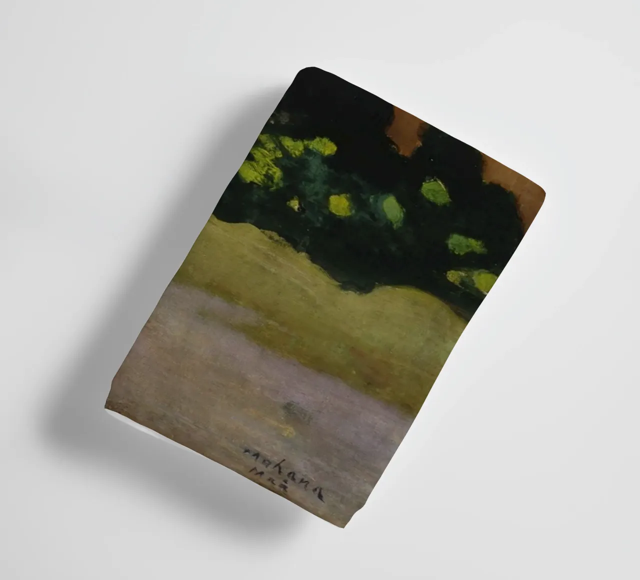 Paul Gauguin - Paesaggio a Tahiti (Mahana Maà) asciugamano da bagno da Timeless Artworks