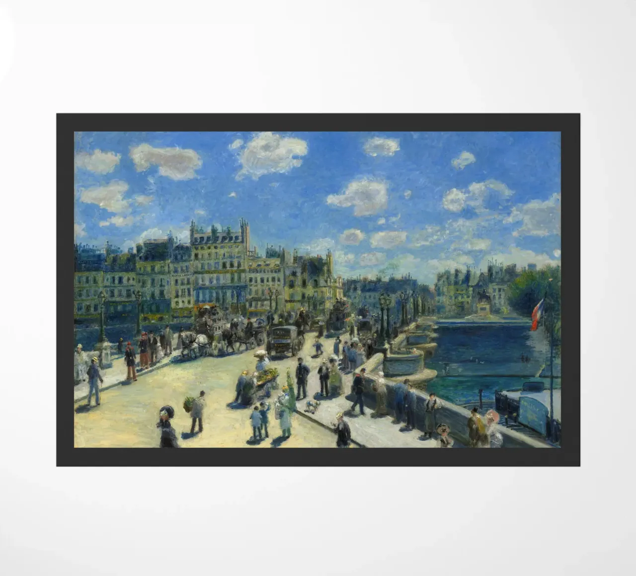 Pierre-Auguste Renoir - Pont Neuf, Parigi, 1872 zerbino da Timeless Artworks