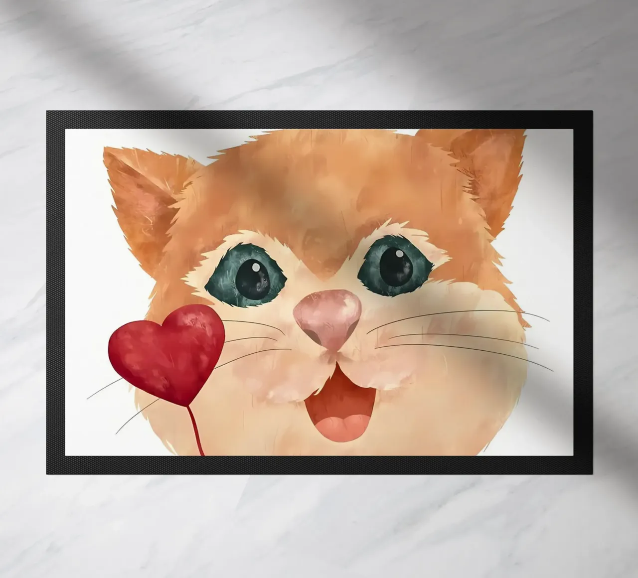 Amore per i gattini zerbino da Monique A Hooper