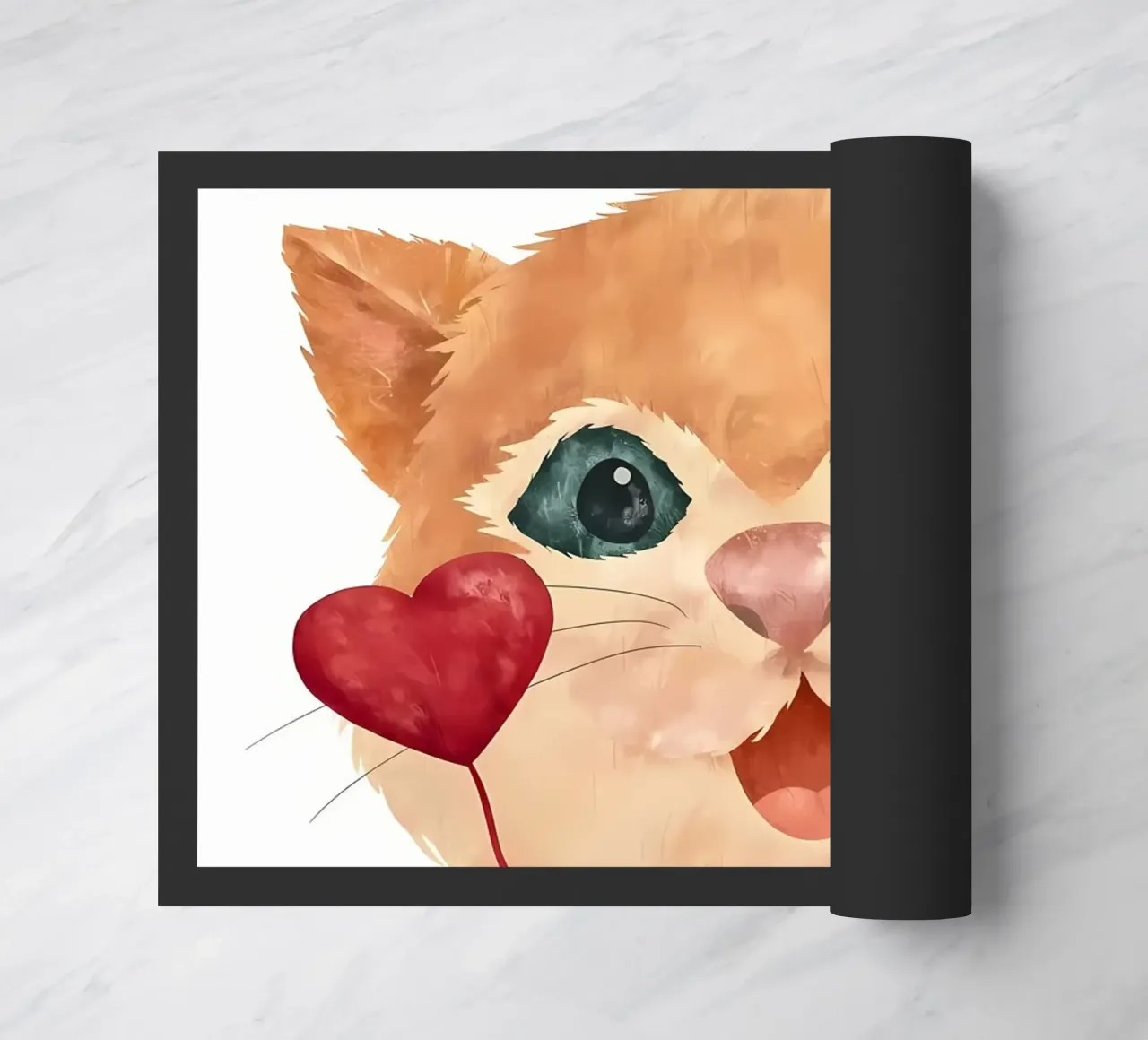 Amore per i gattini zerbino da Monique A Hooper