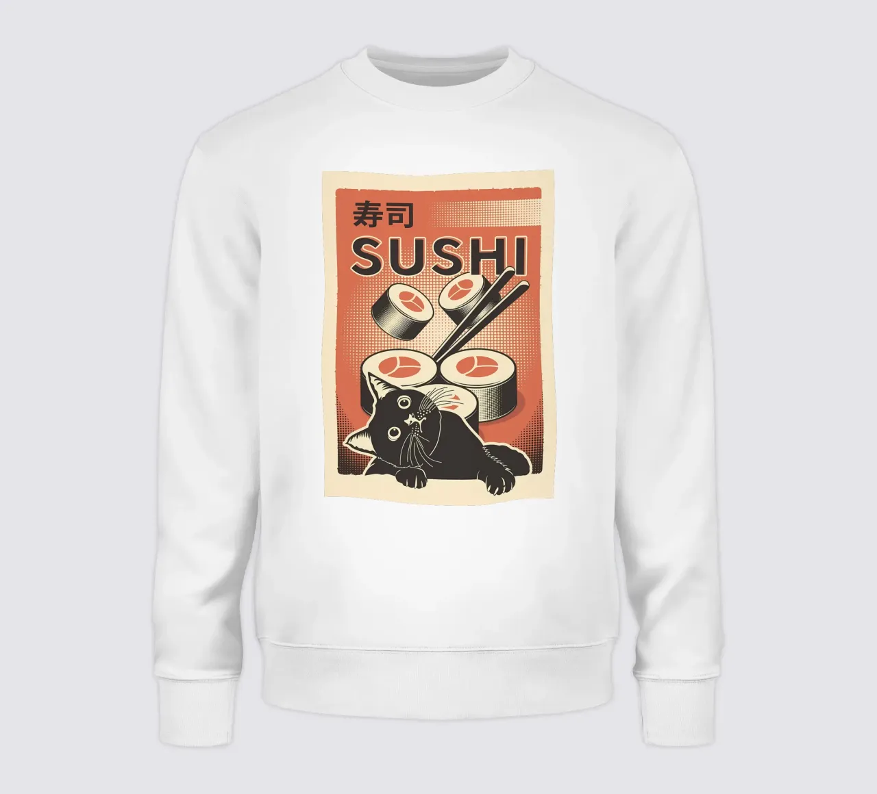 Sushi Cat felpa da Monique A Hooper