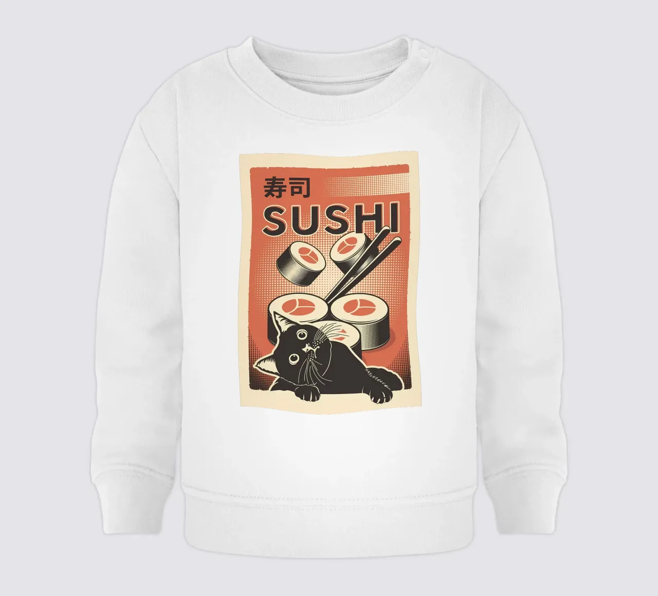 Sushi Cat felpa neonato da Monique A Hooper