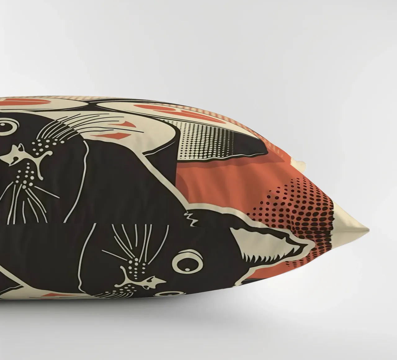 Sushi Cat cuscino da Monique A Hooper