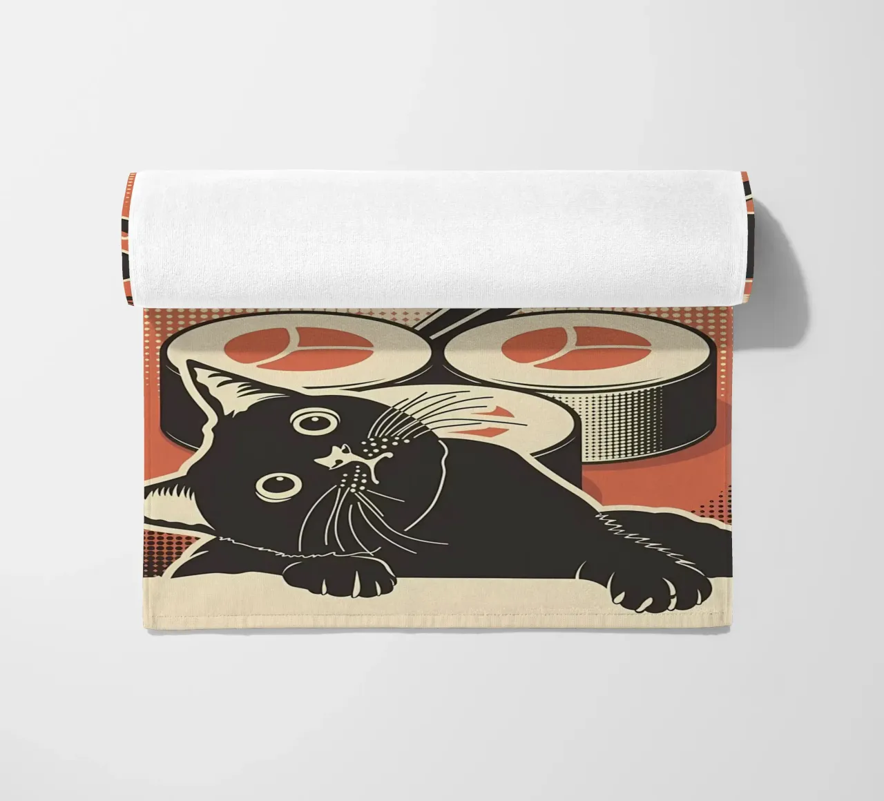 Sushi Cat telo mare da Monique A Hooper