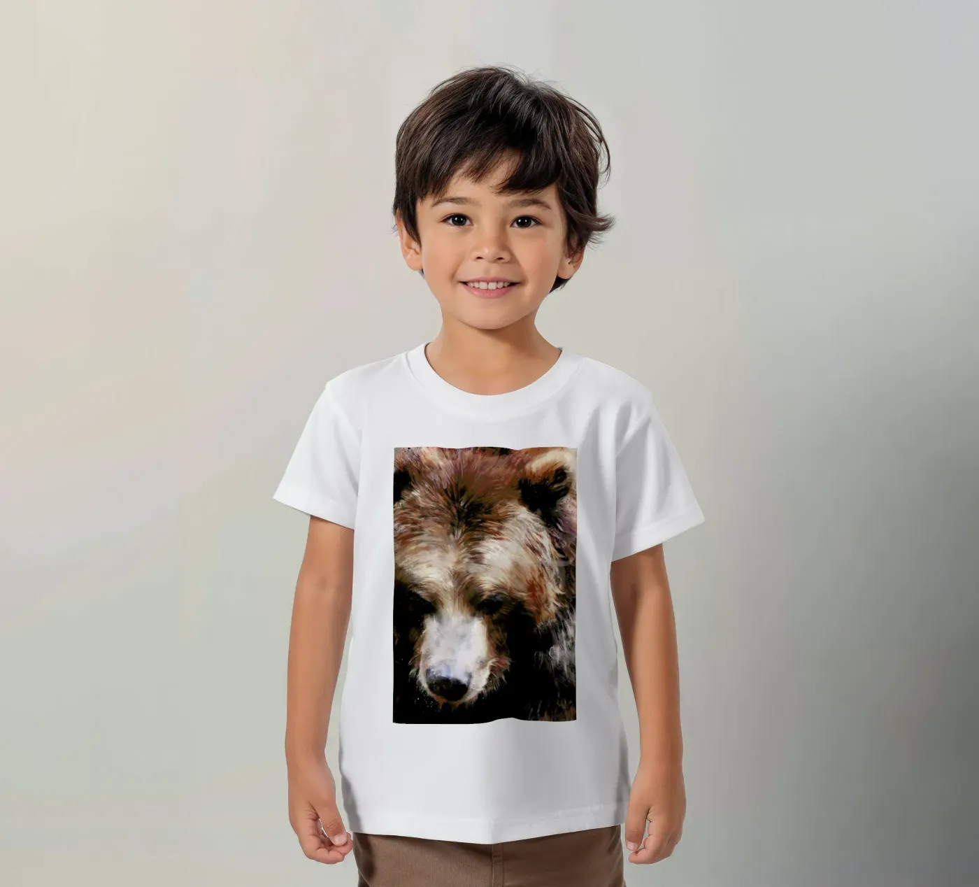 Gold t-shirt bambini da Amy Hamilton