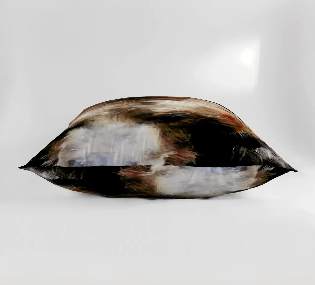 Gold decorative cushion by Amy Hamilton