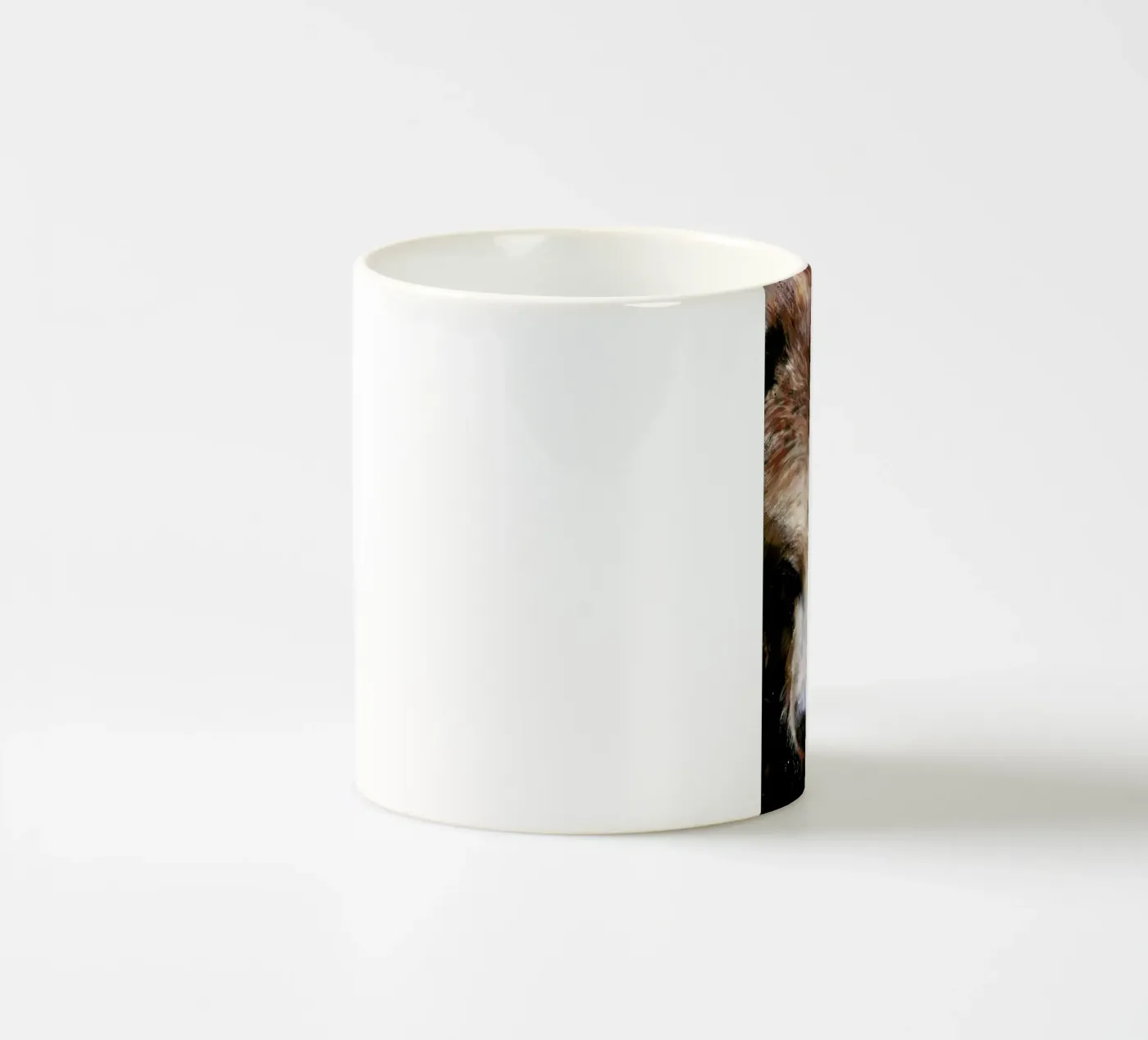 Gold ceramic mug by Amy Hamilton