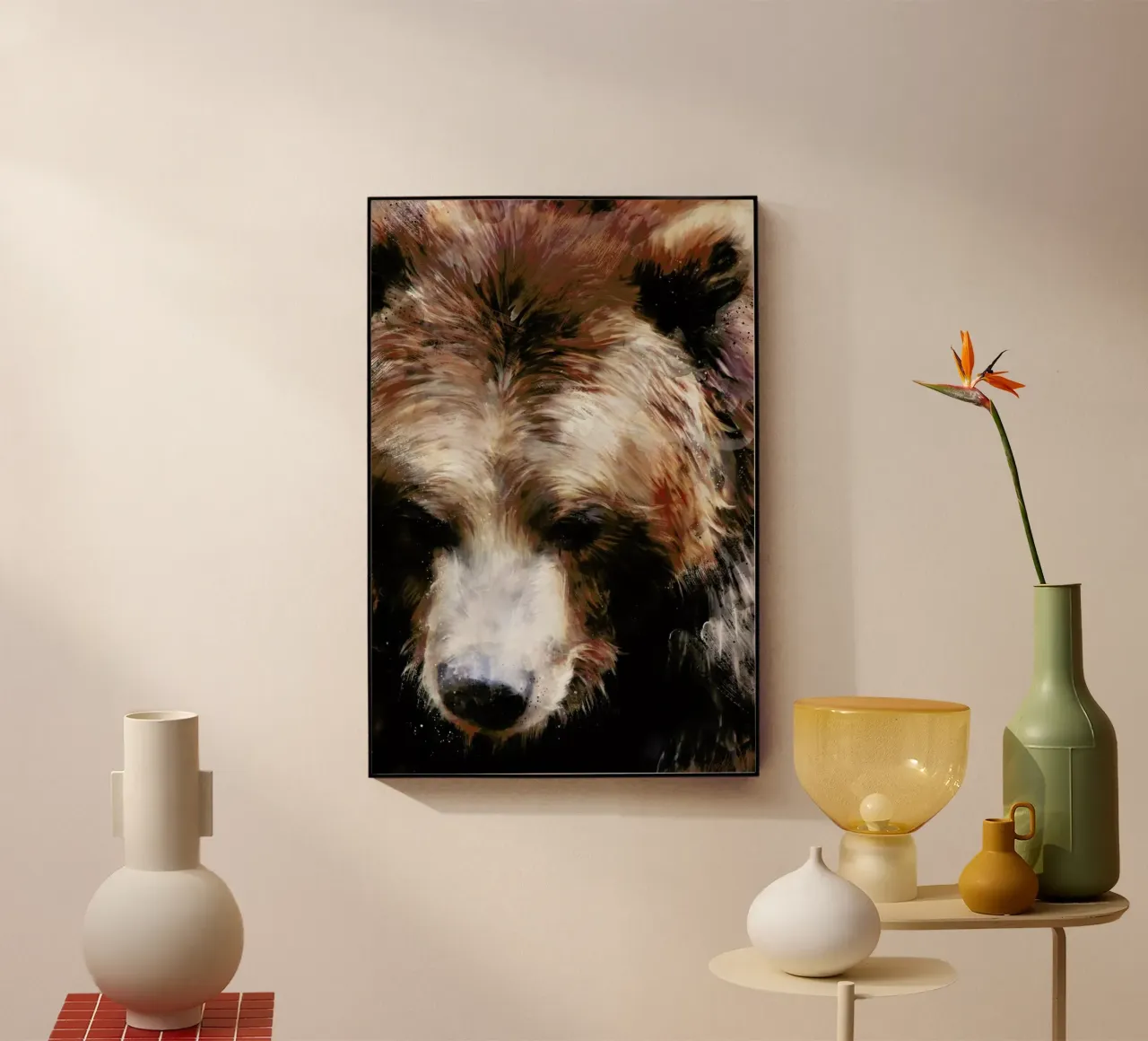 Gold plexiglass da Amy Hamilton