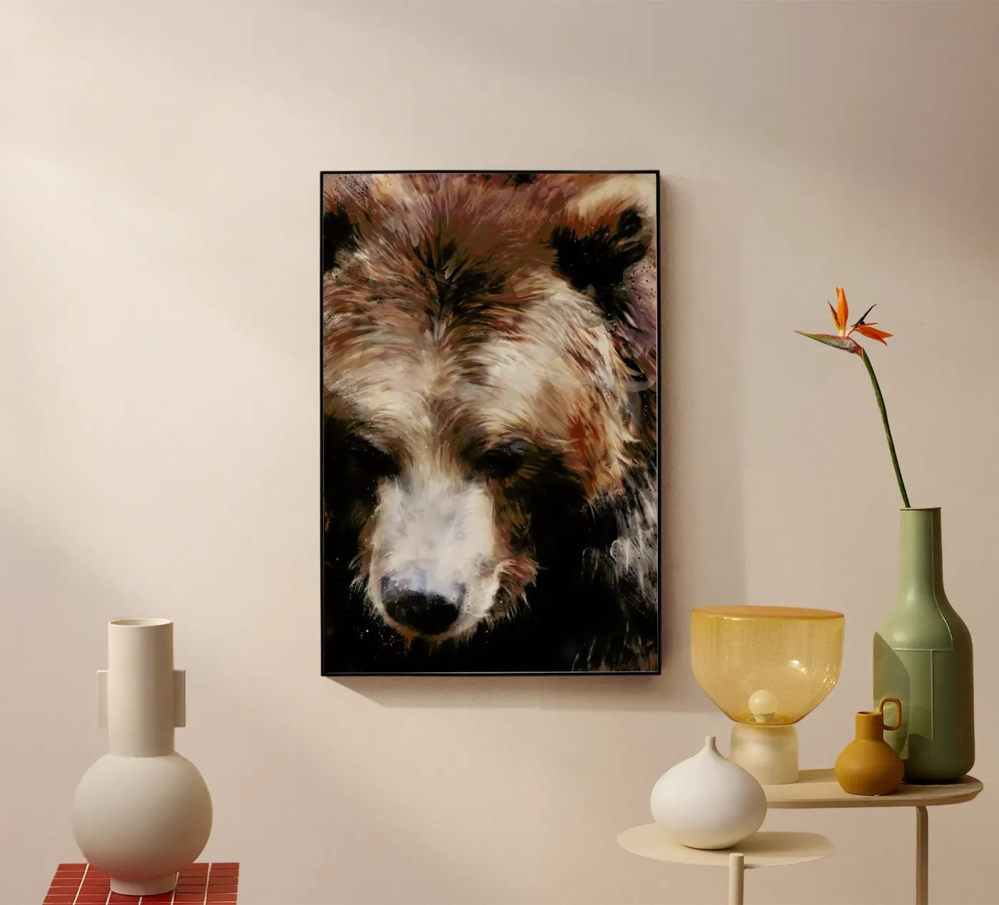 Gold plexiglass da Amy Hamilton