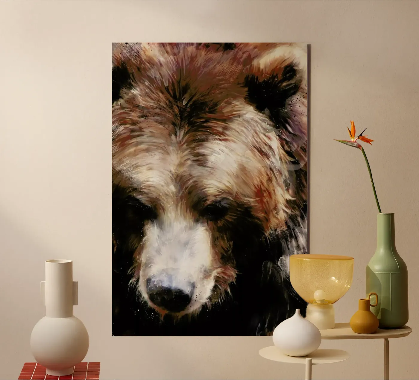 Gold forex plate by Amy Hamilton