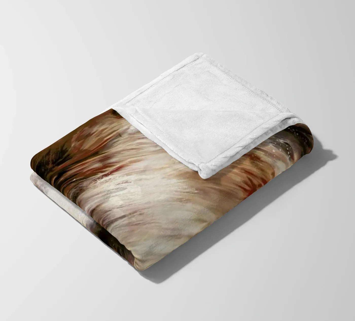 Gold Fleecedecke von Amy Hamilton