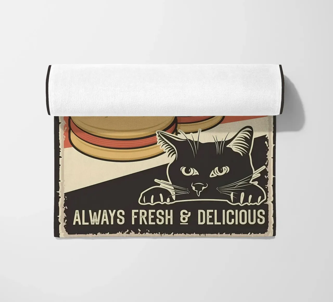 Questo è il mio hamburger dice il gatto telo mare da Monique A Hooper