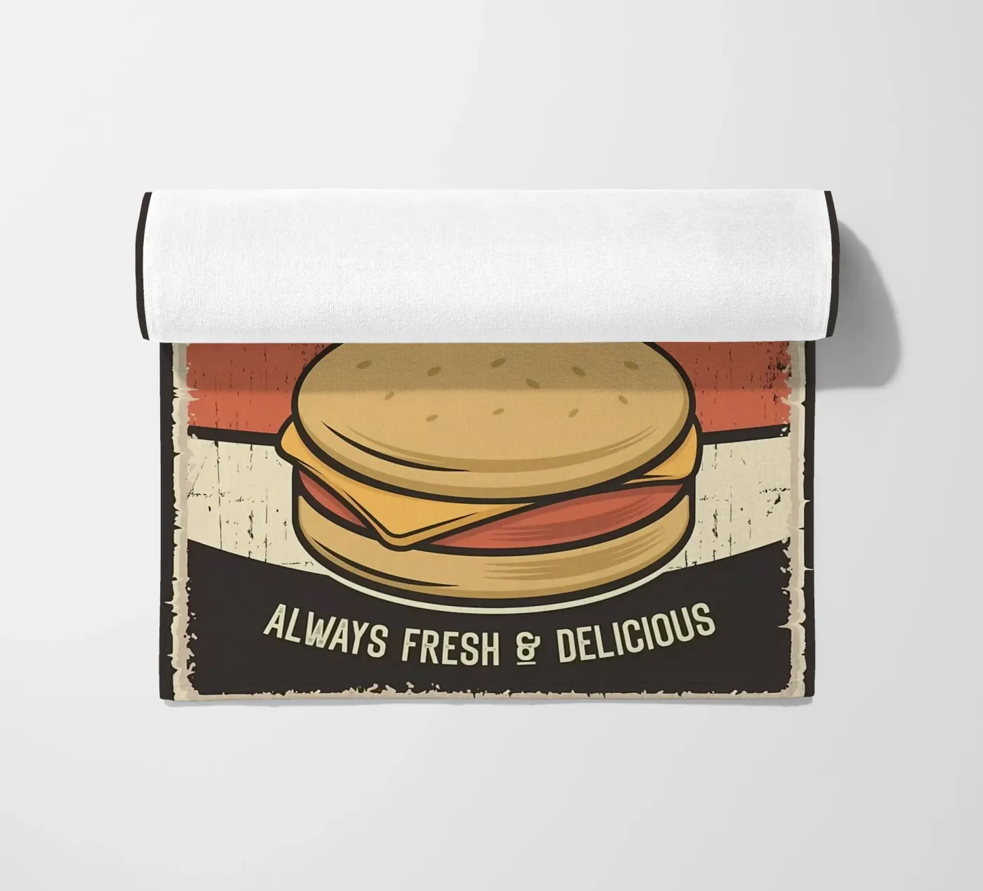 Cat and Burgers telo mare da Monique A Hooper
