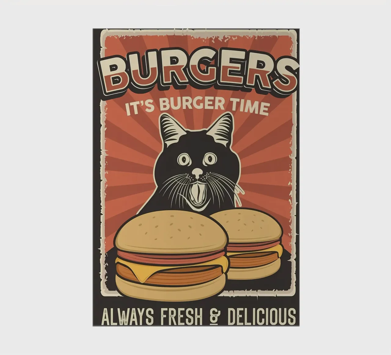 It is burger time notebook by Monique A Hooper