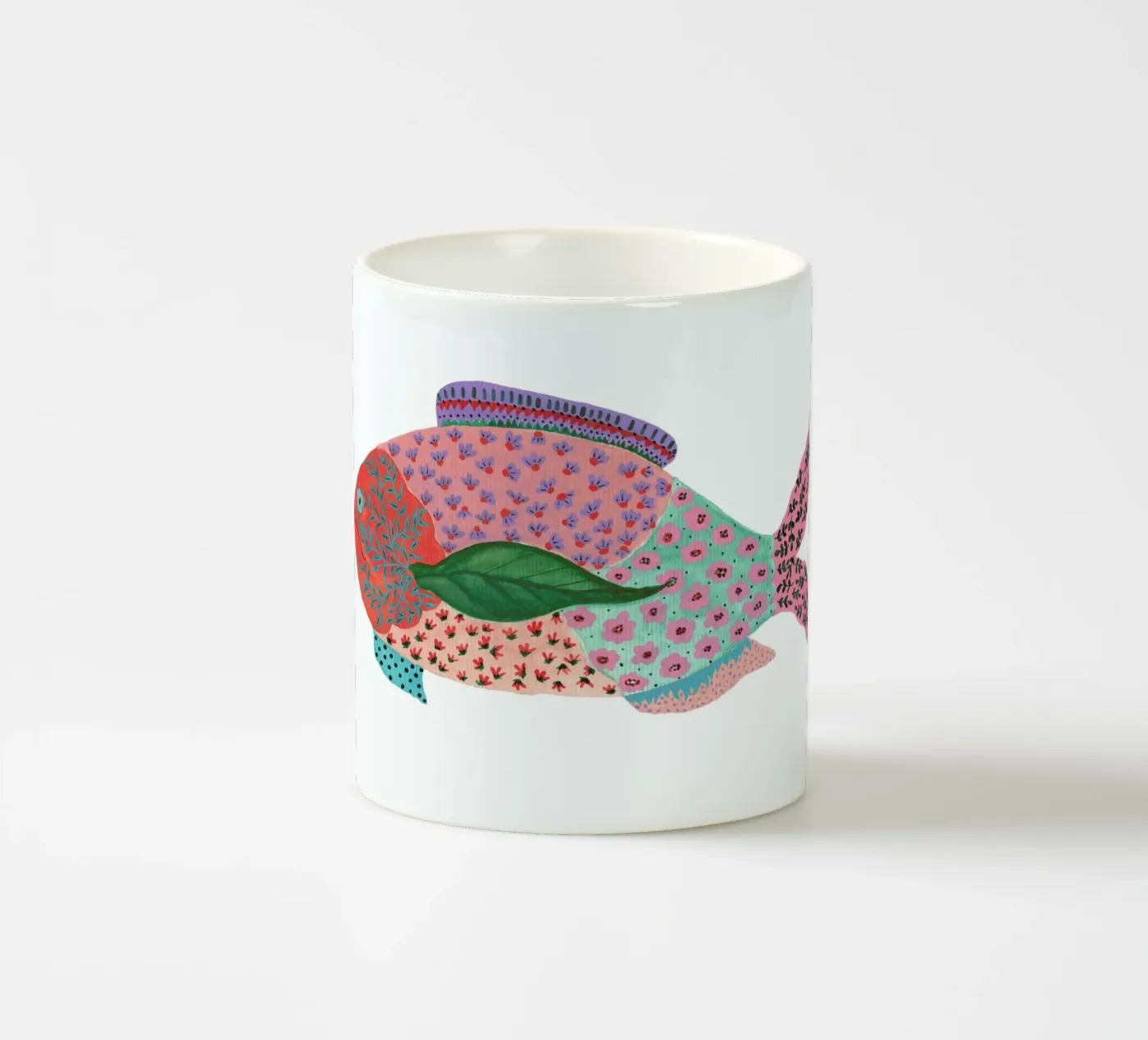 Fancy Fish keramische mok van Atelier Mave