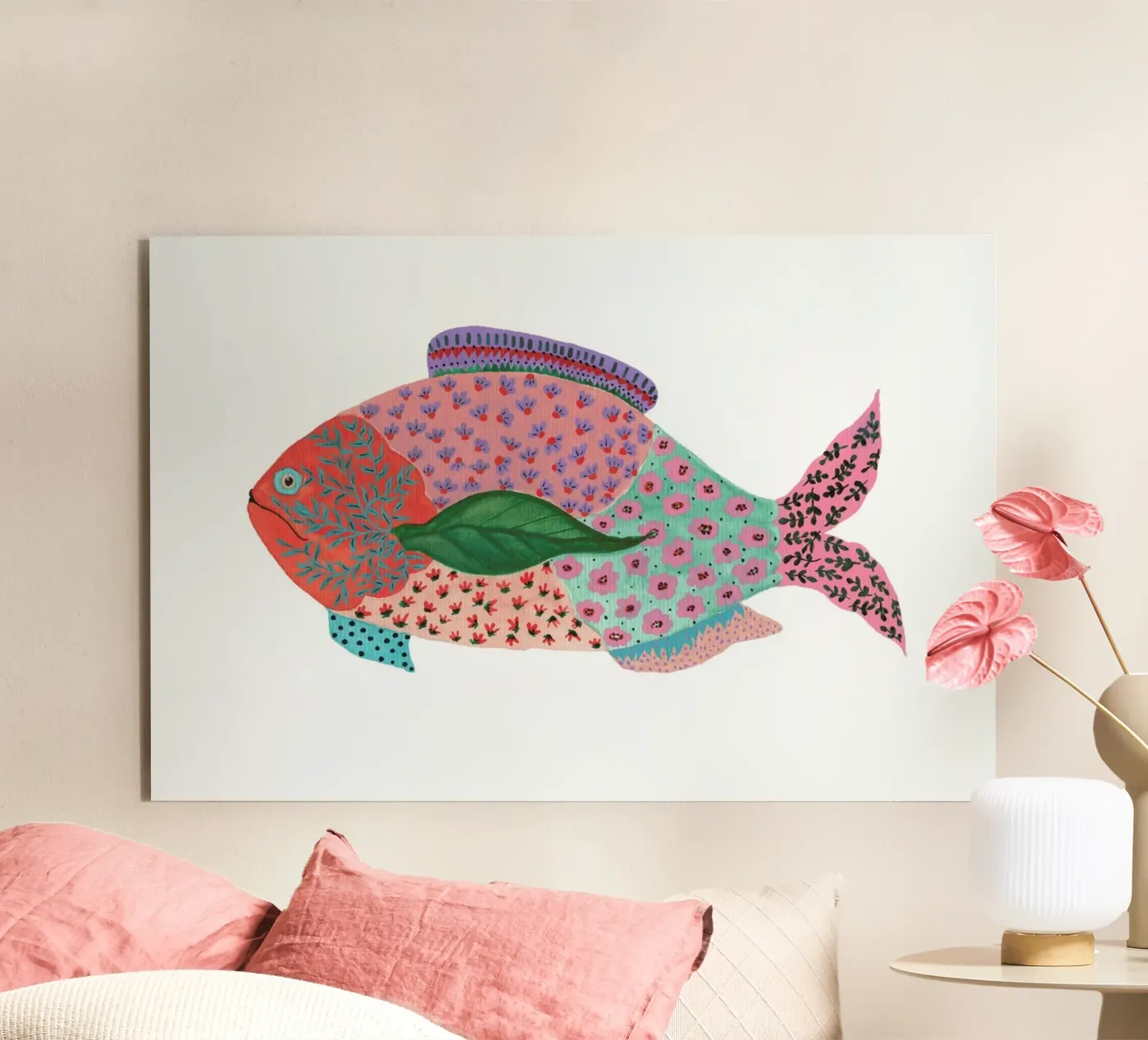 Fancy Fish alluminio dibond da Atelier Mave