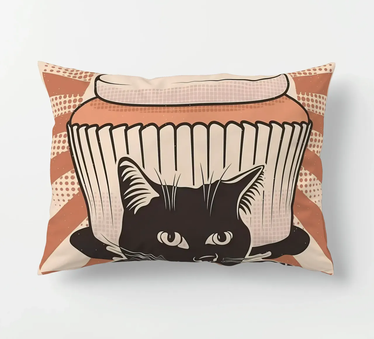 Cupcake Bakery e gatto cuscino da Monique A Hooper