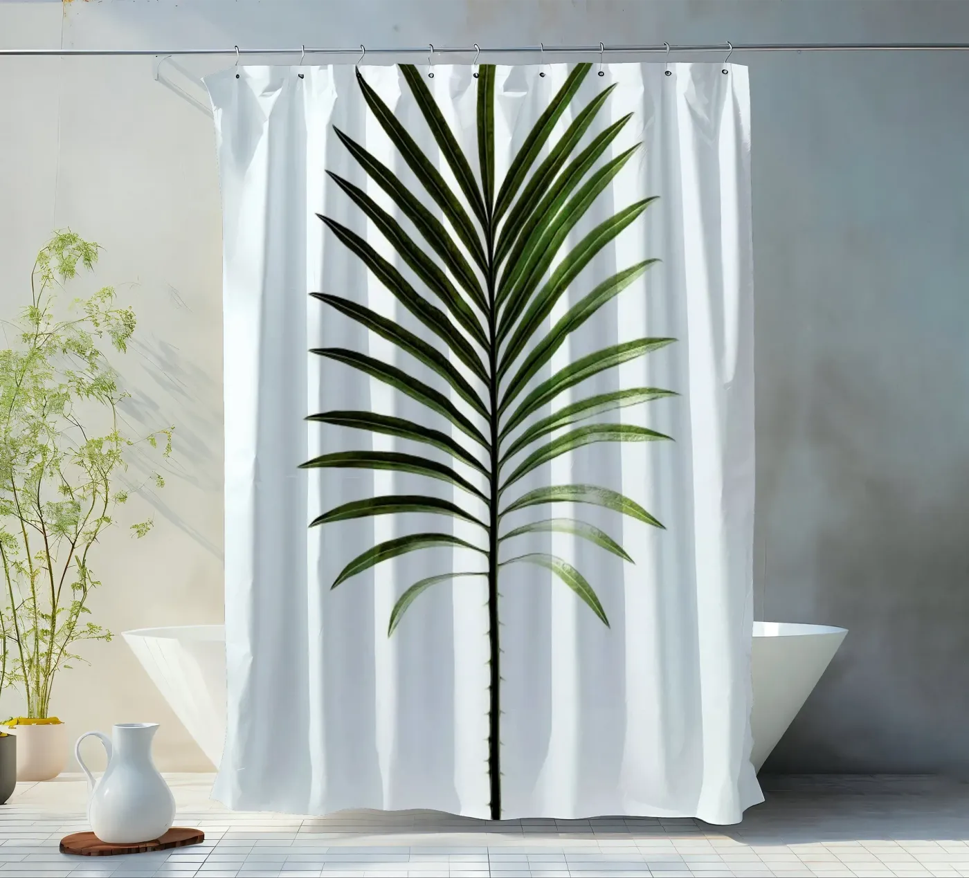 Leaf Study 4 douchegordijn van Shot By Clint