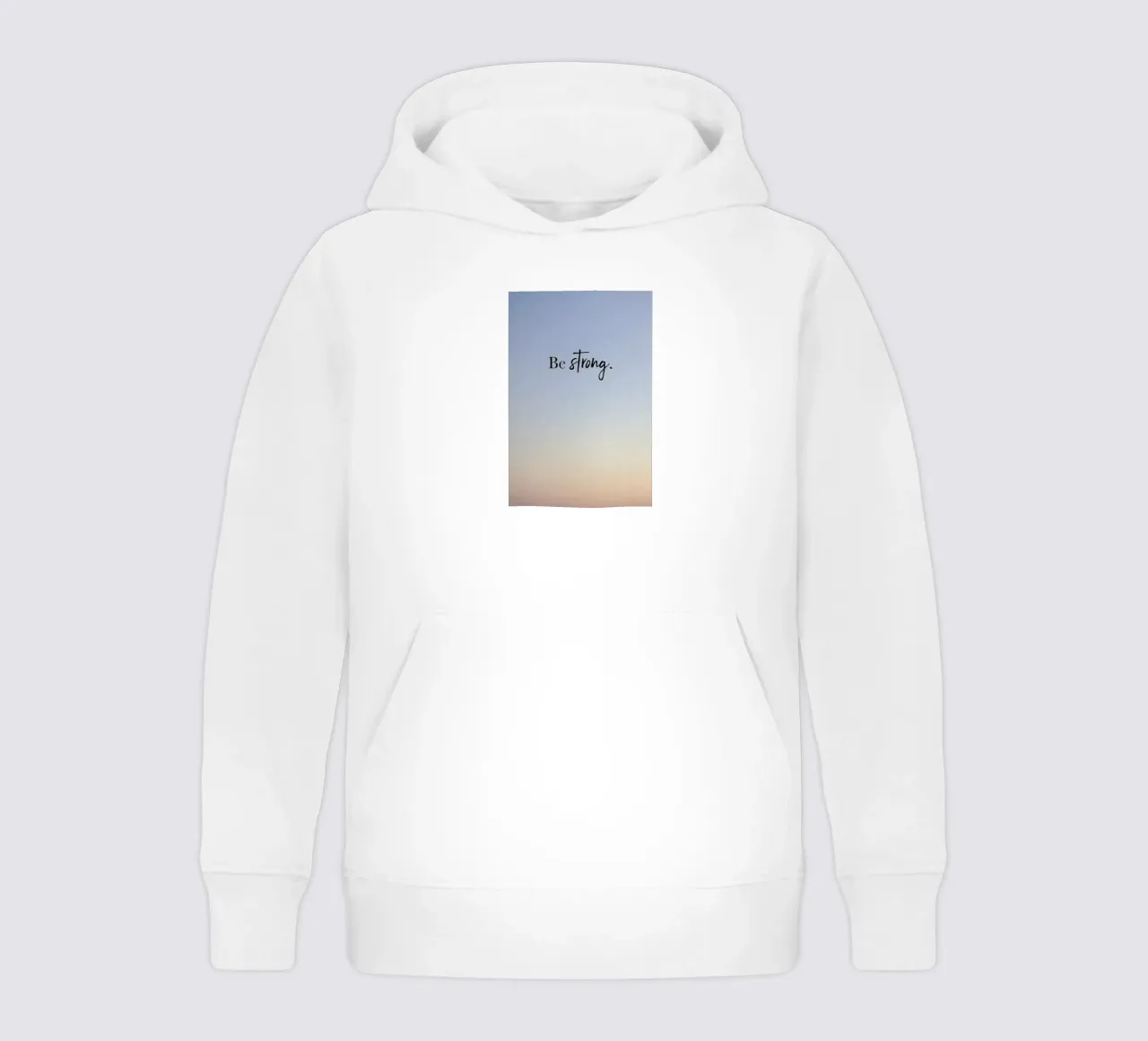 Be Strong kids hoodie by Studio One