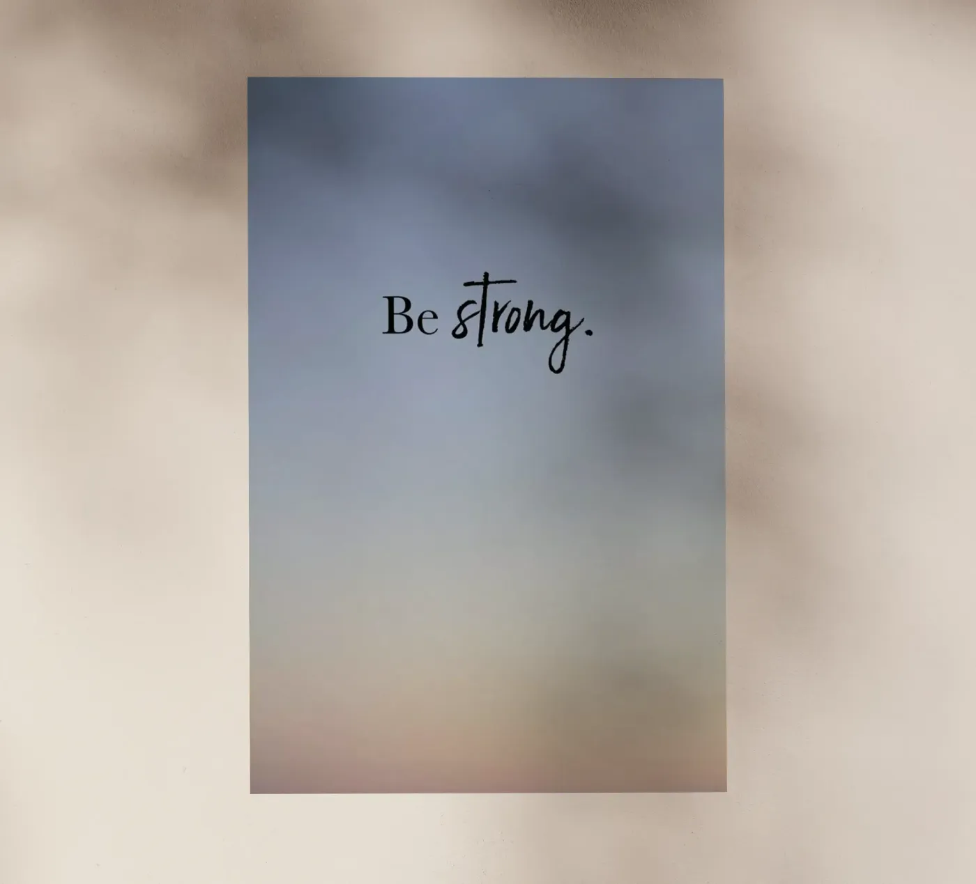 Be Strong pellicola backlit da Studio One