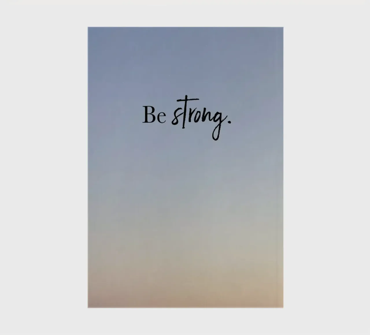 Be Strong notebook by Studio One