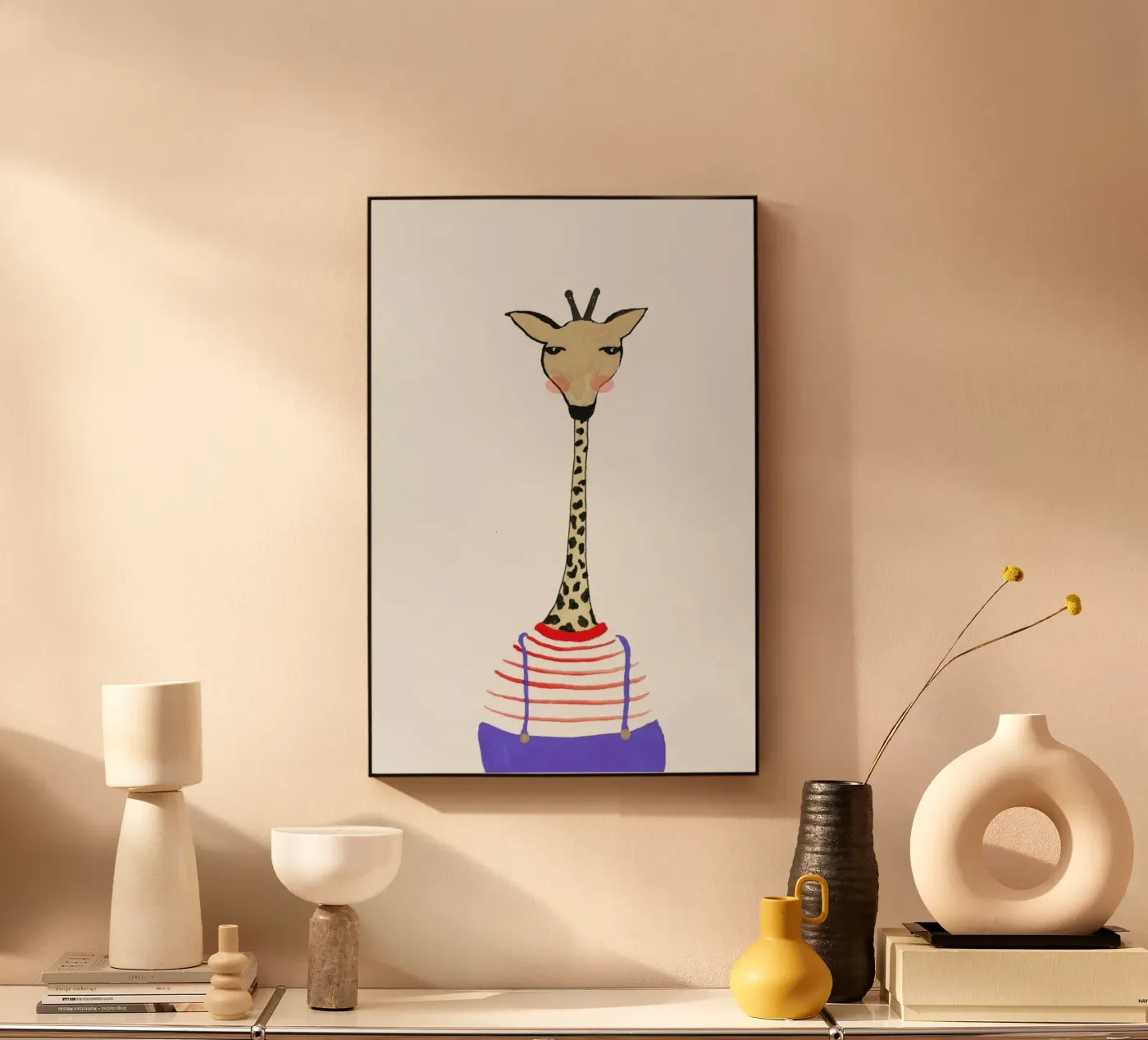 Giraffe with Clothes plexiglass da Atelier Mave