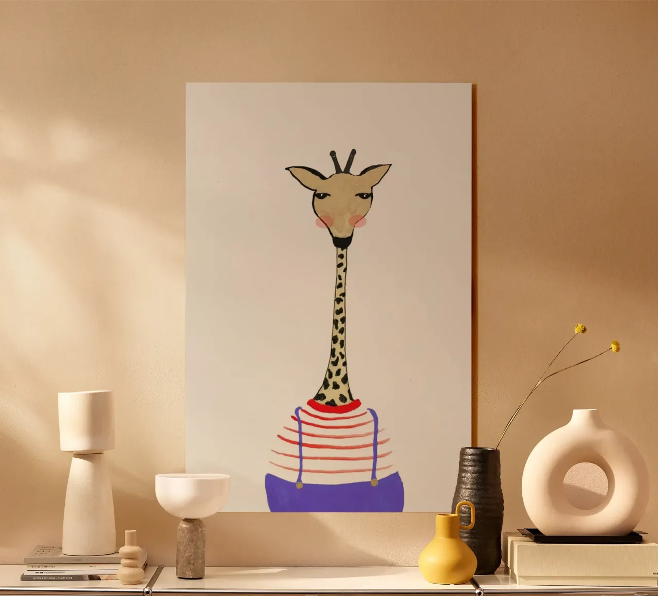 Giraffe with Clothes plexiglass da Atelier Mave