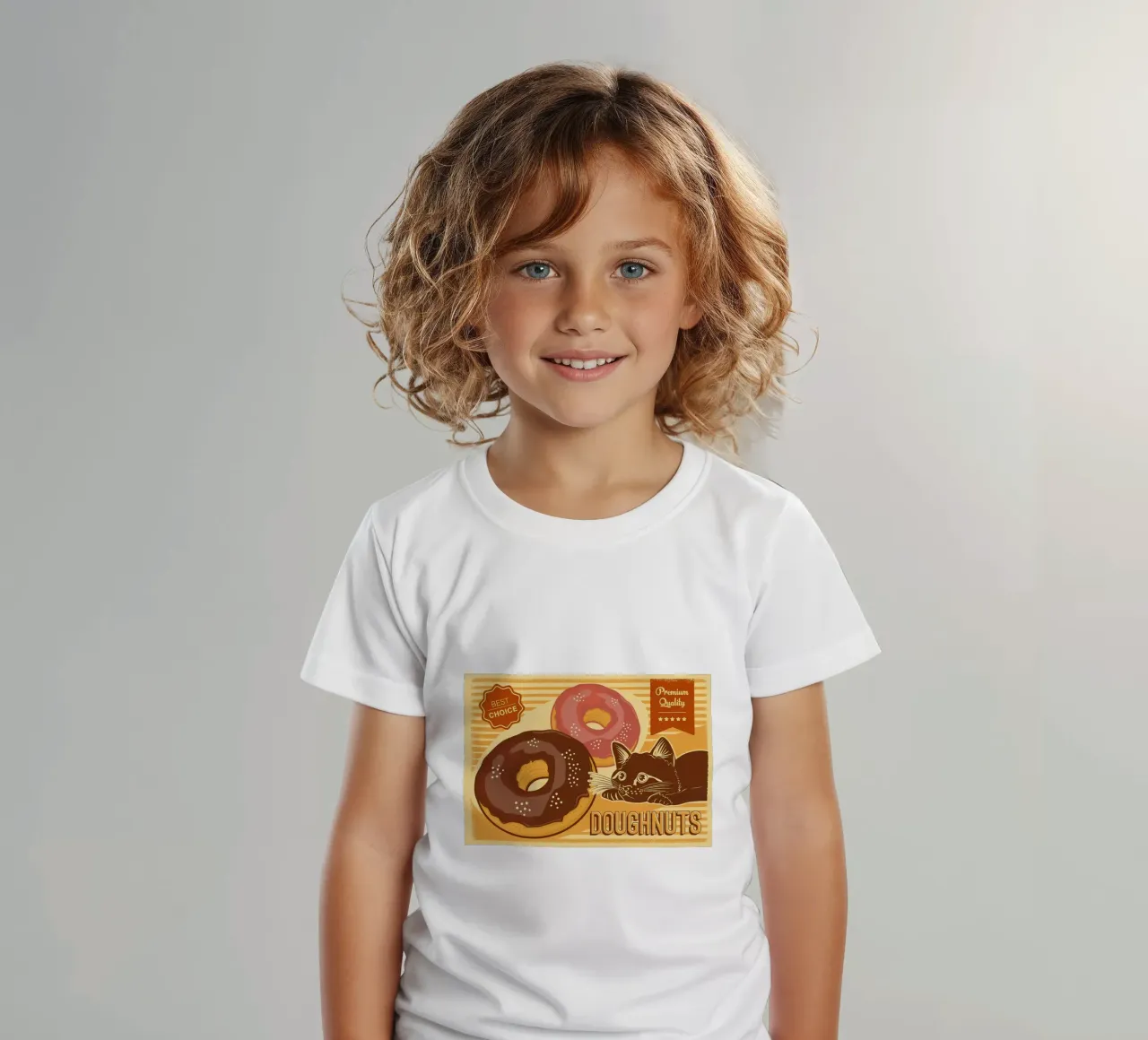 Katten donuts kinder t-shirt van Monique A Hooper