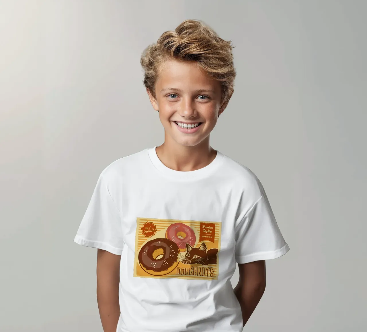 Katten donuts kinder t-shirt van Monique A Hooper