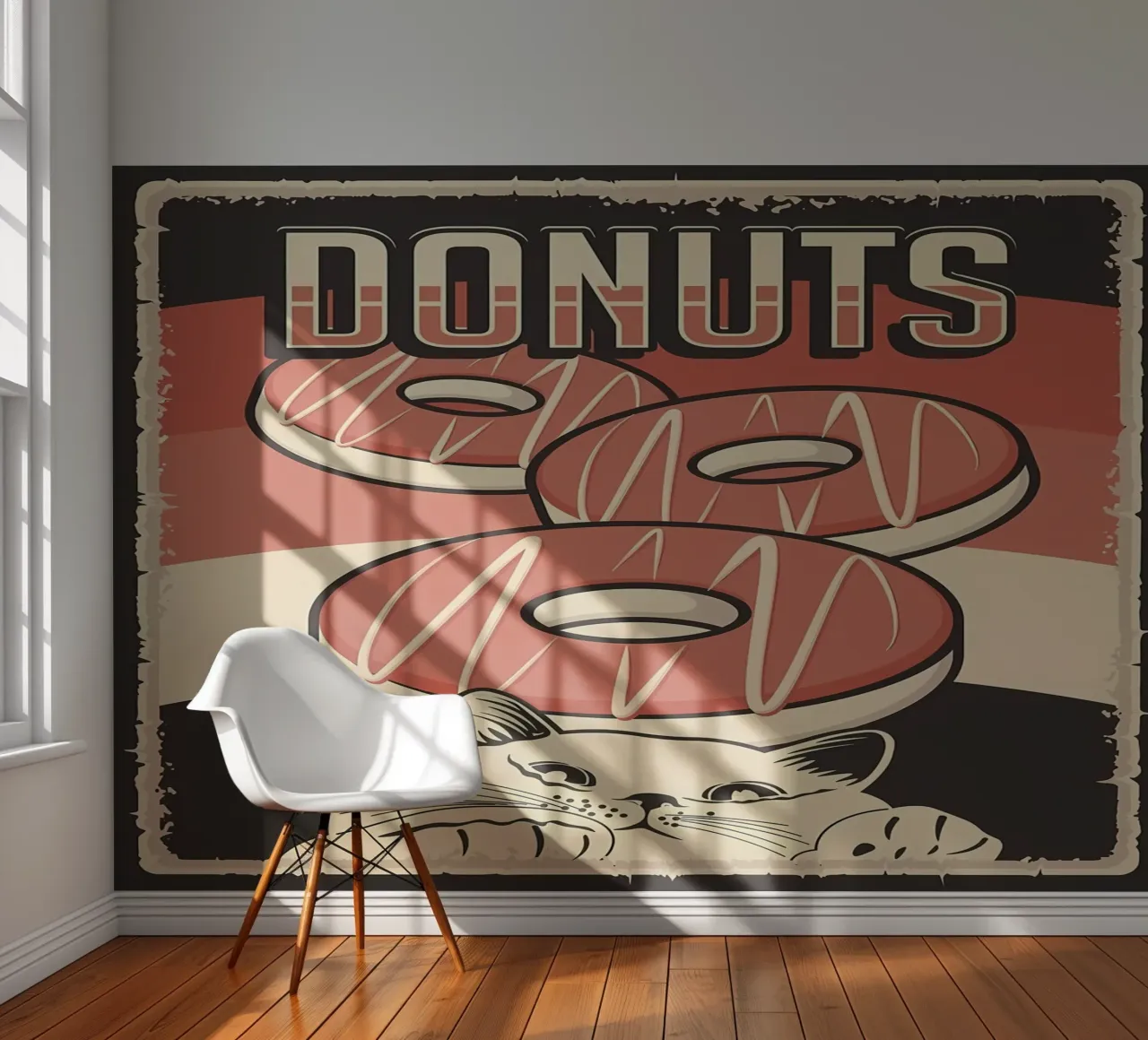 Donuts Cat chef photo wallpaper by Monique A Hooper