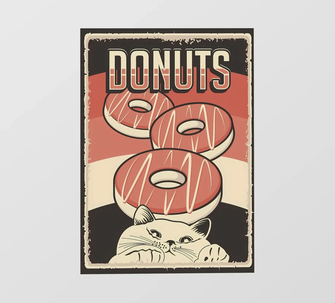 Donuts Cat chef photo wallpaper by Monique A Hooper