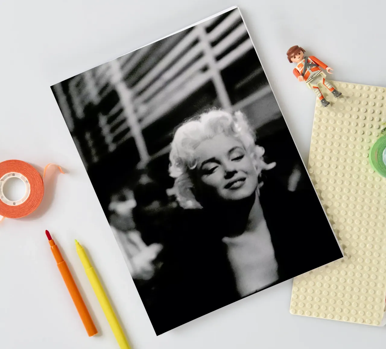 Marilyn Monroe on Subway notebook by Gallery Print and Art Limited