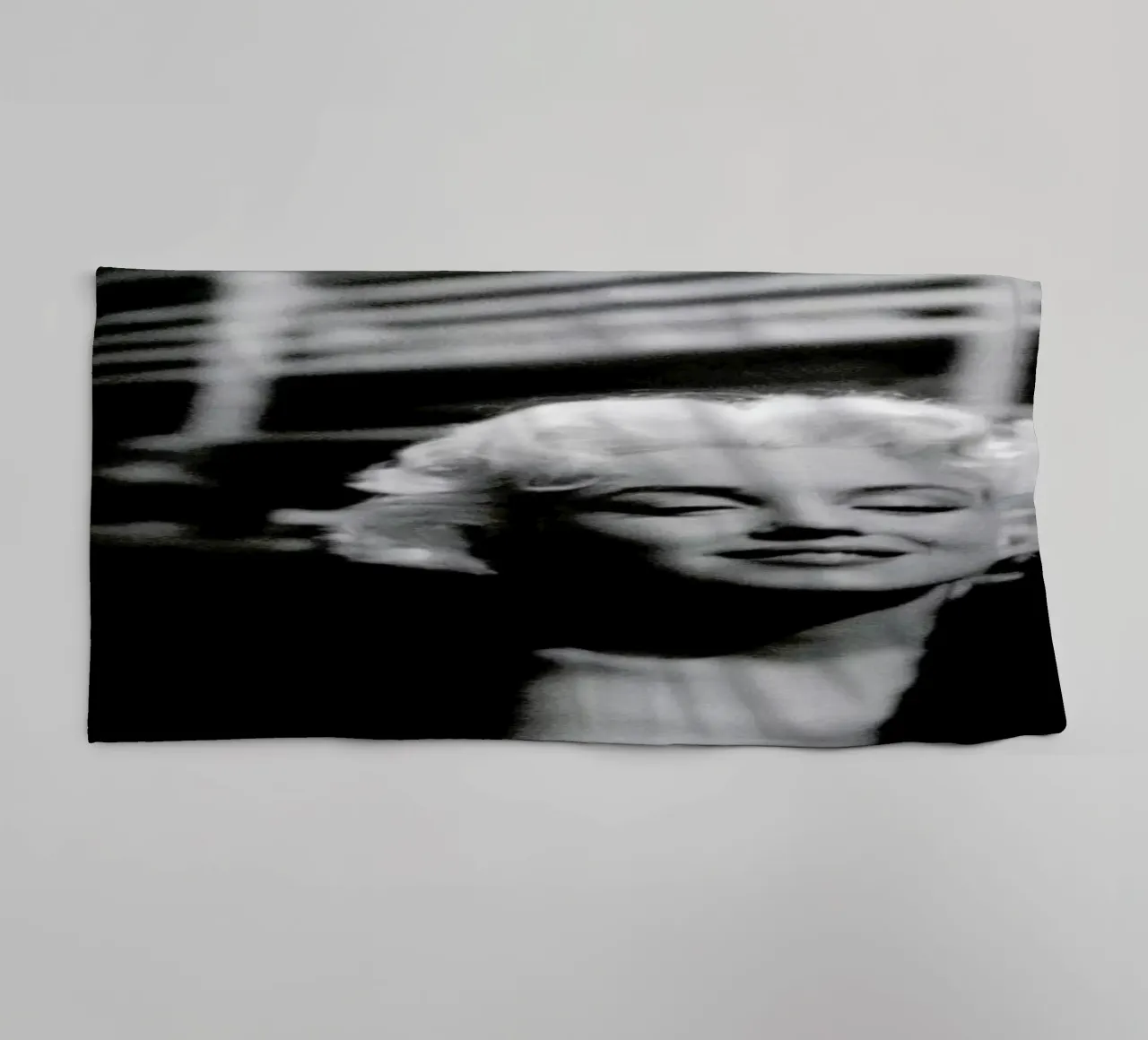 Marilyn Monroe on Subway towel by Gallery Print and Art Limited