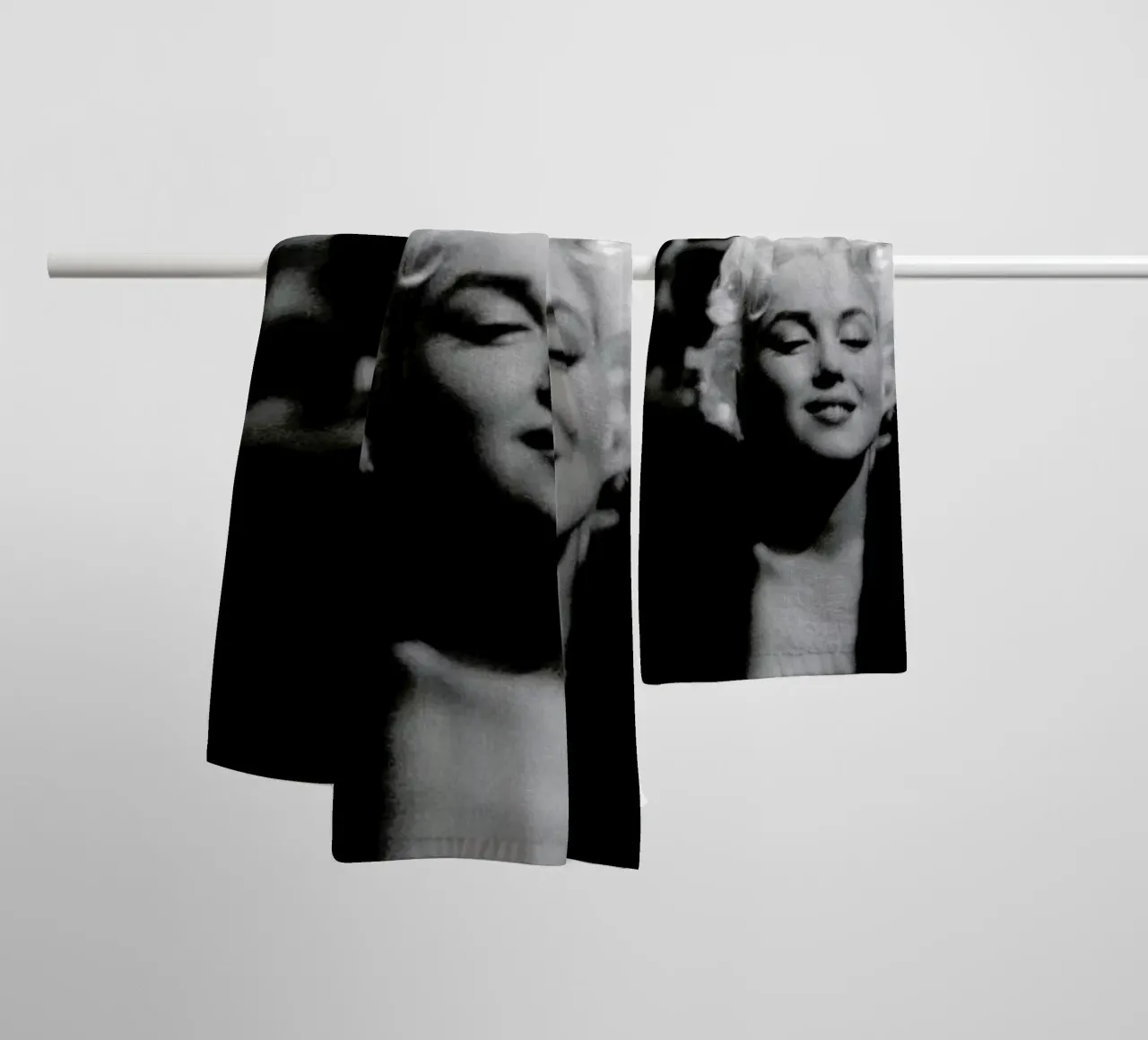 Marilyn Monroe on Subway towel by Gallery Print and Art Limited