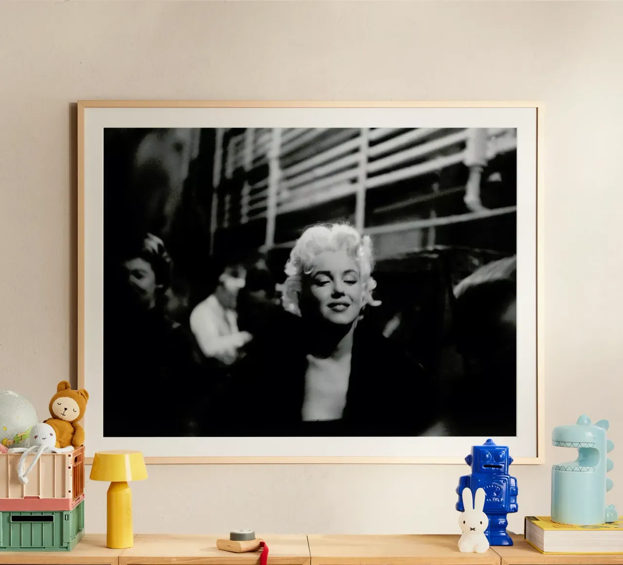 Marilyn Monroe on Subway poster da Gallery Print and Art Limited