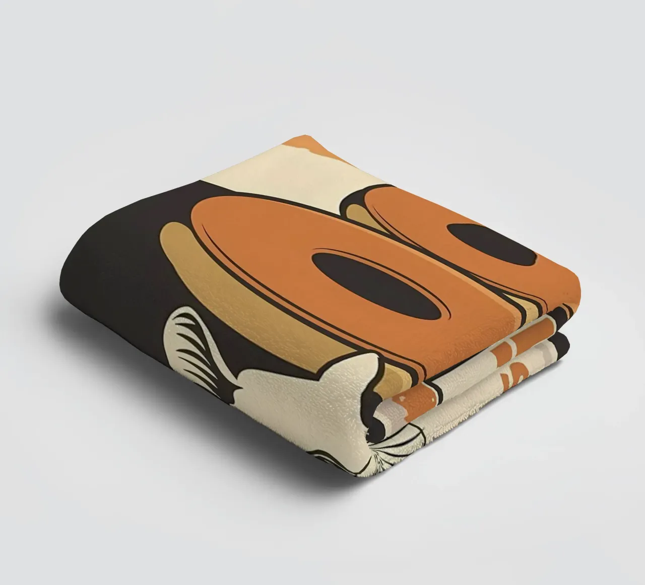 Cat wants donuts towel by Monique A Hooper