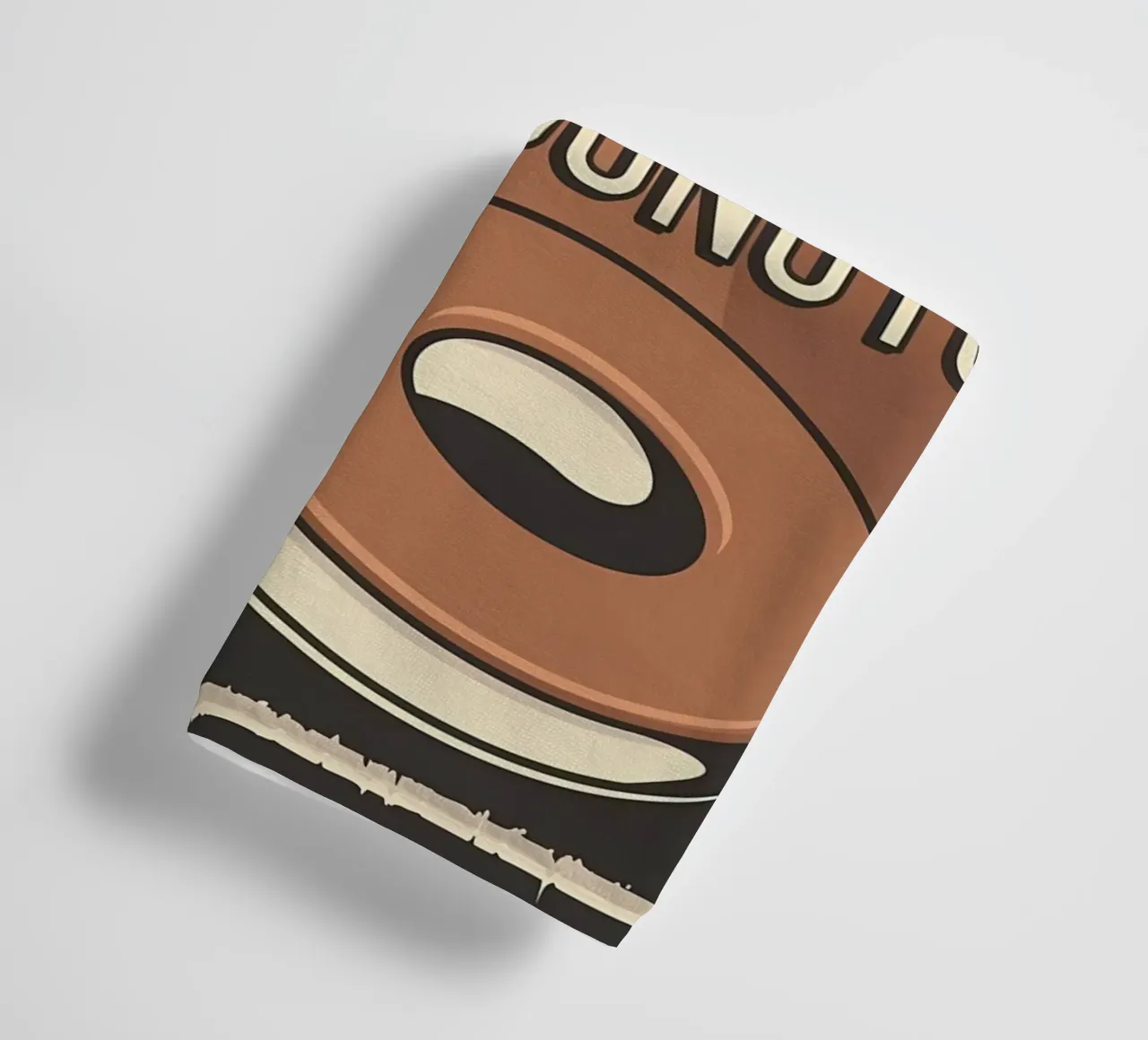 Chocolate donuts and cat towel by Monique A Hooper