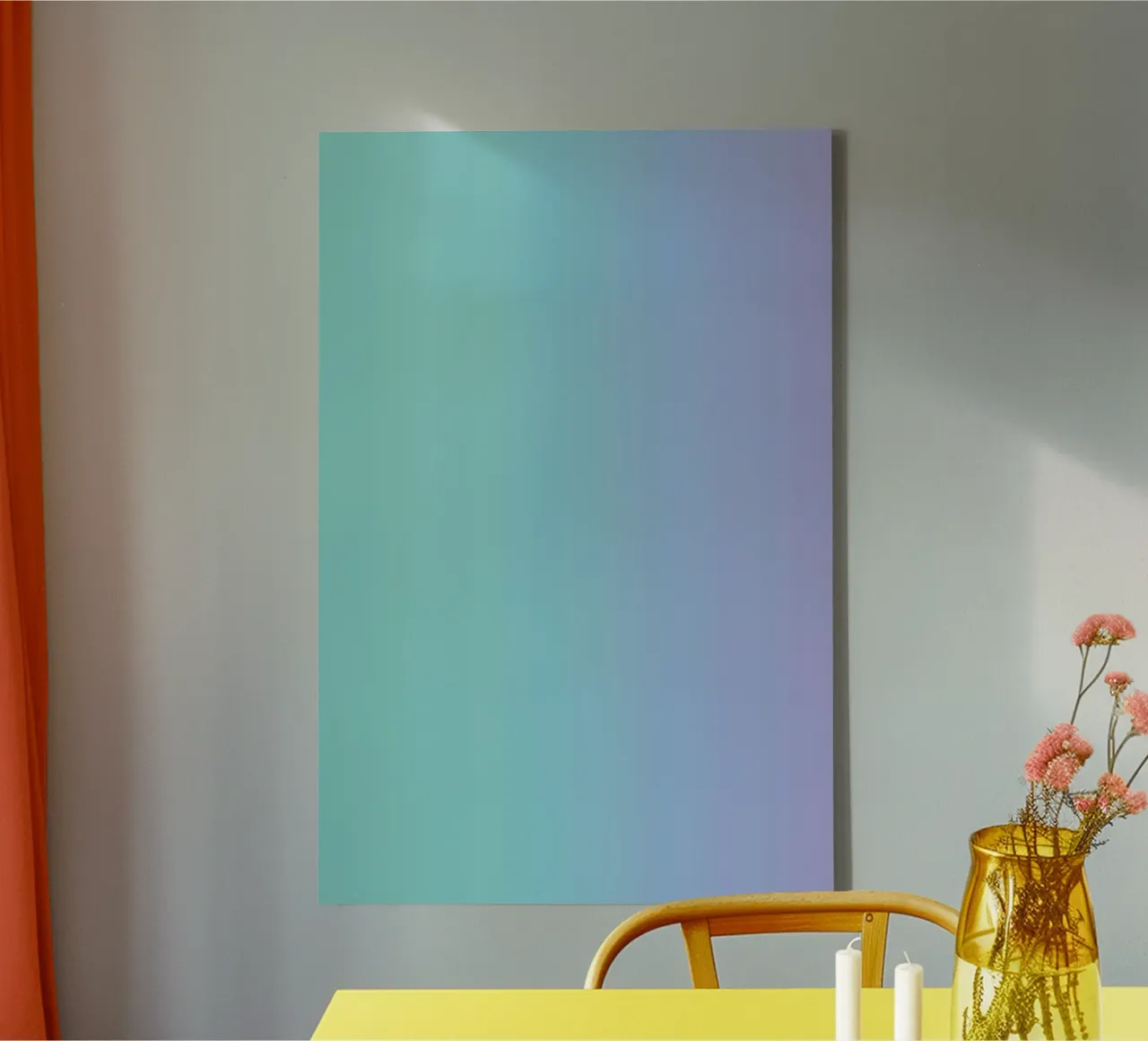 Mint Dusk tela con Cornice a cassetta da Oh Darling