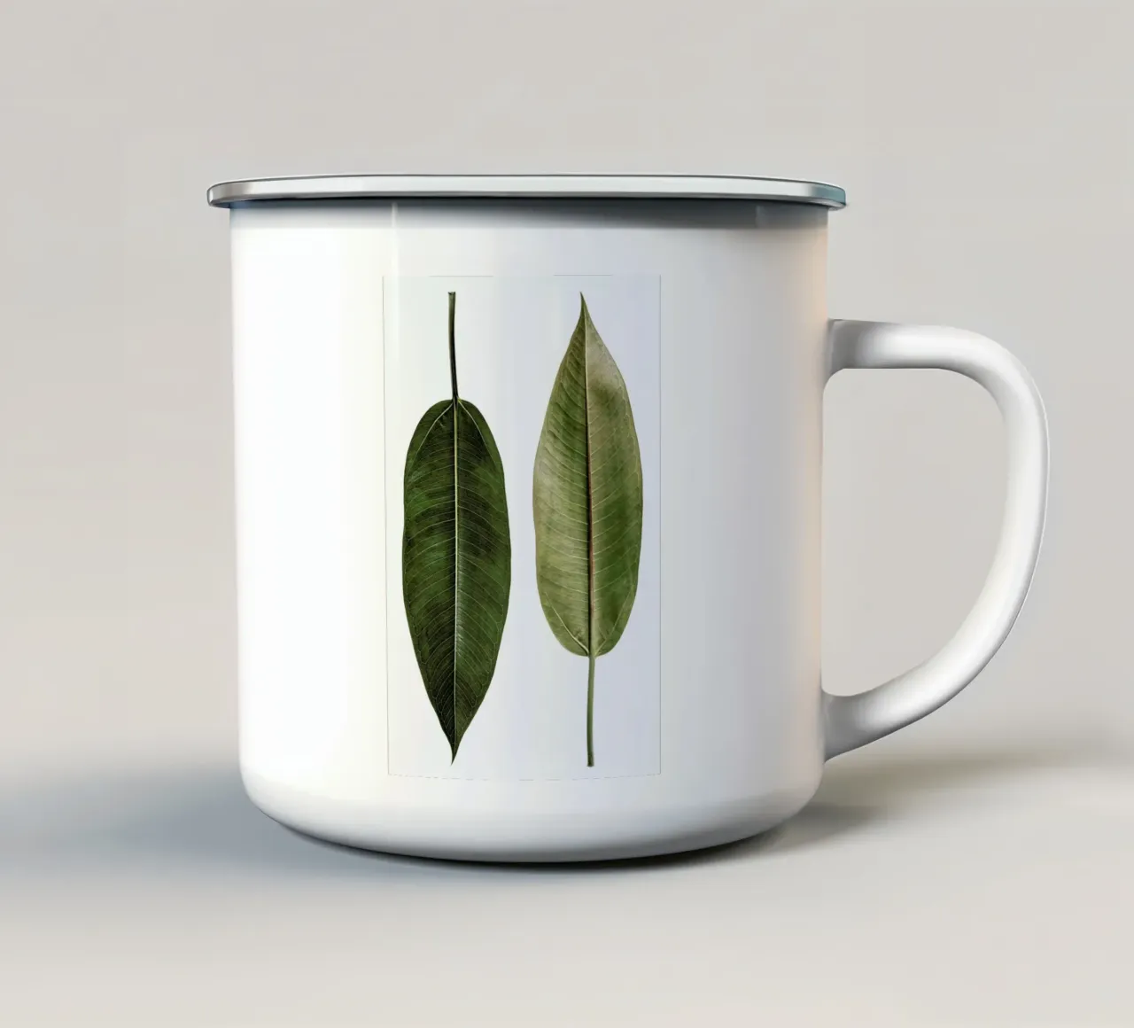 Leaf Study 5 tazza in smalto da Shot By Clint