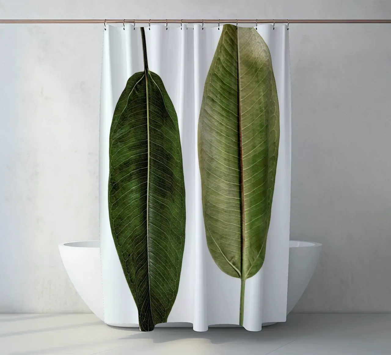 Leaf Study 5 shower curtain by Shot By Clint