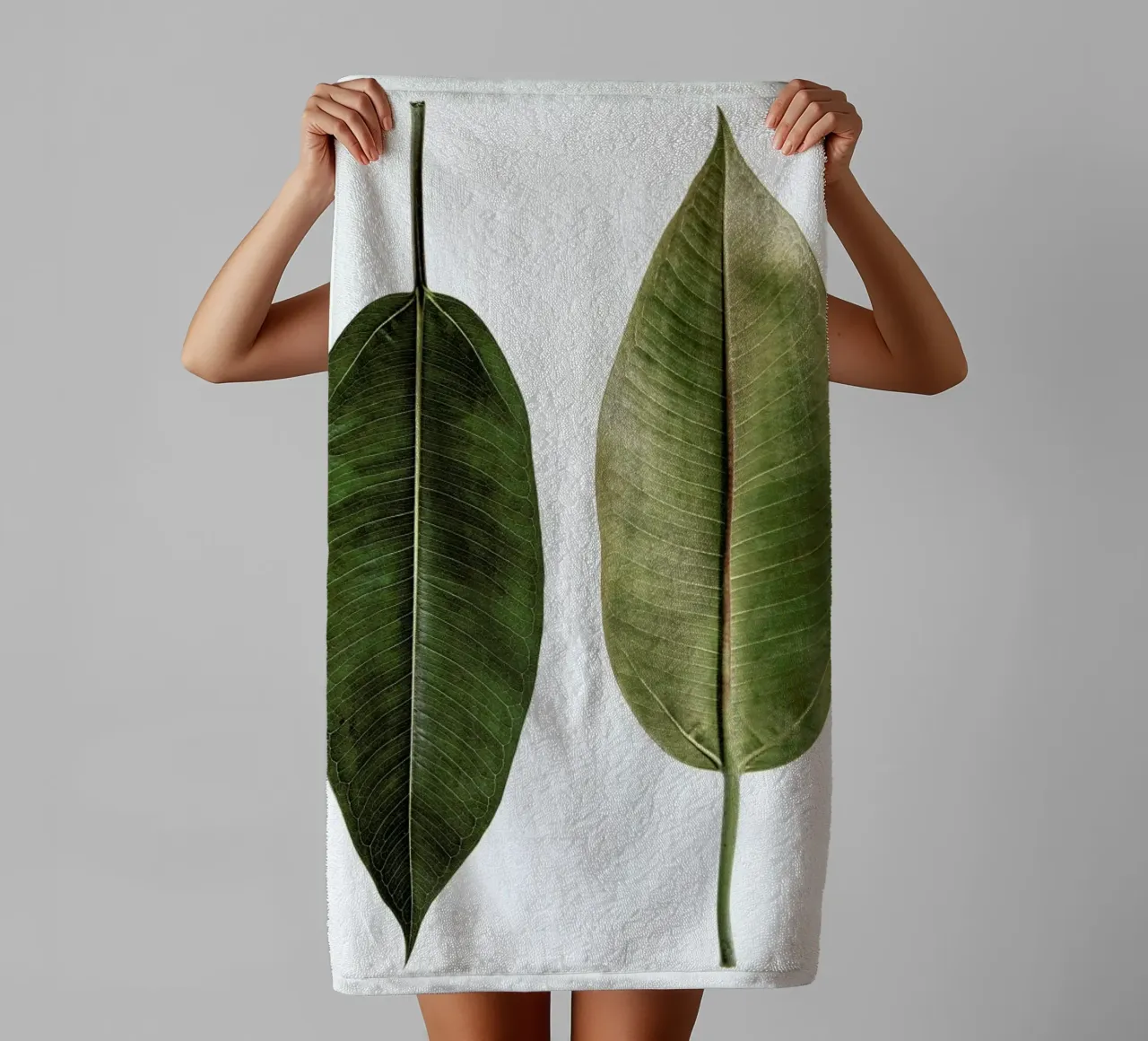 Leaf Study 5 towel by Shot By Clint