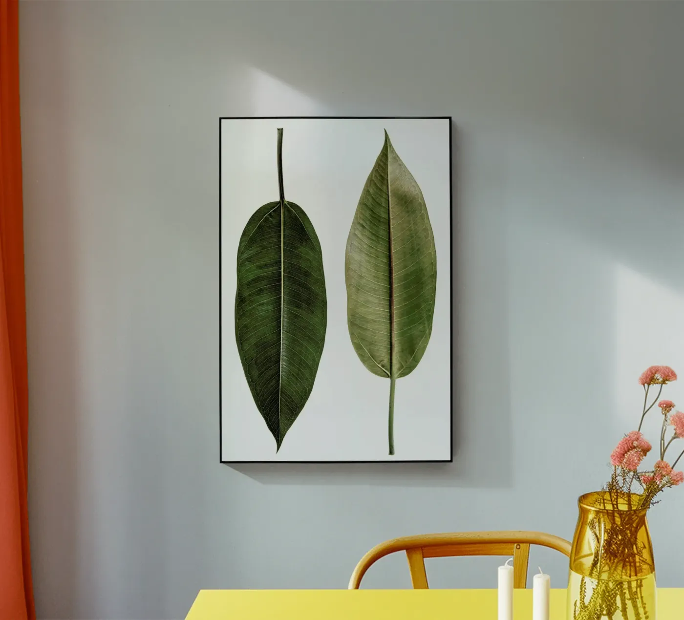 Leaf Study 5 acryl van Shot By Clint