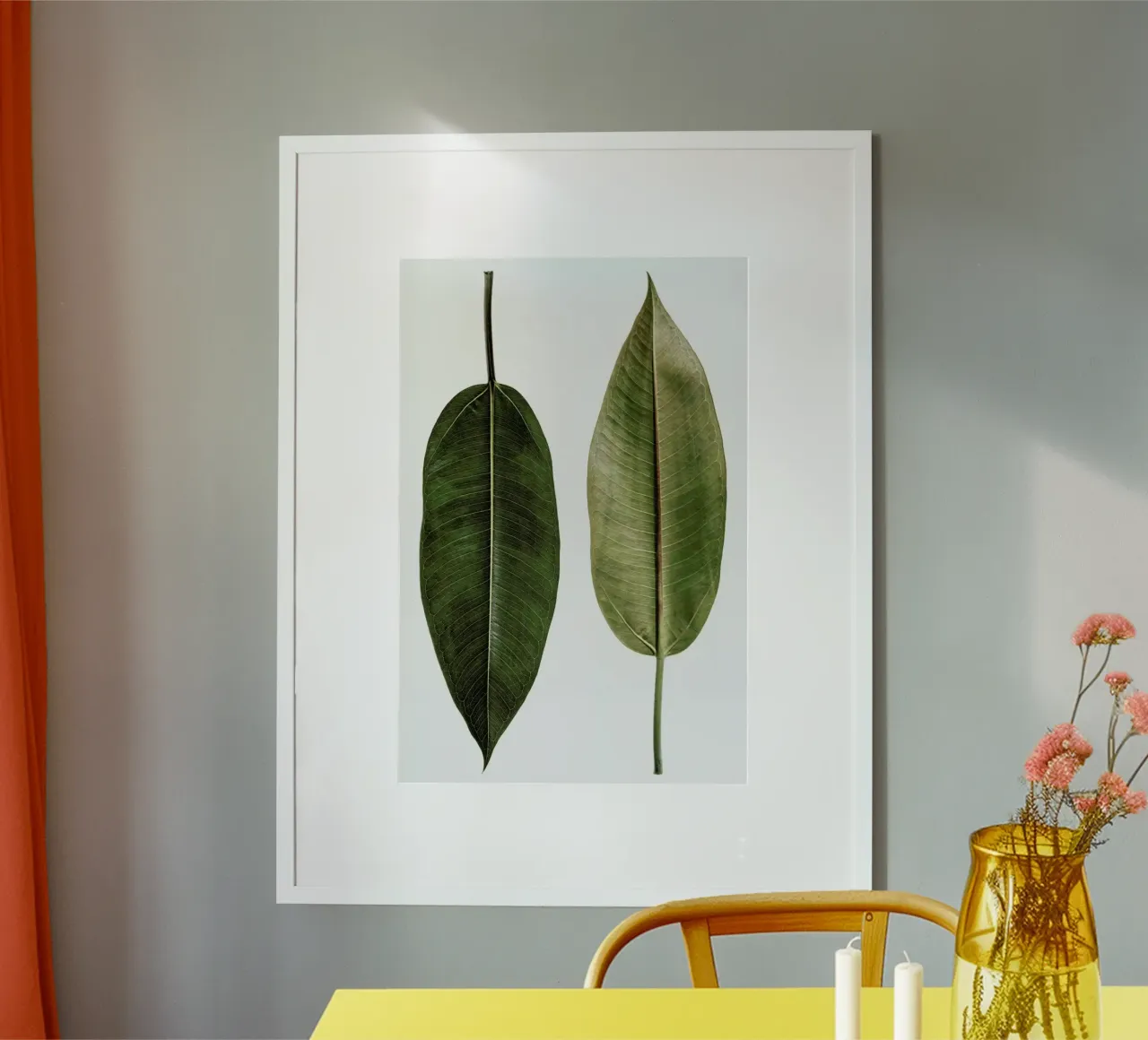 Leaf Study 5 poster van Shot By Clint