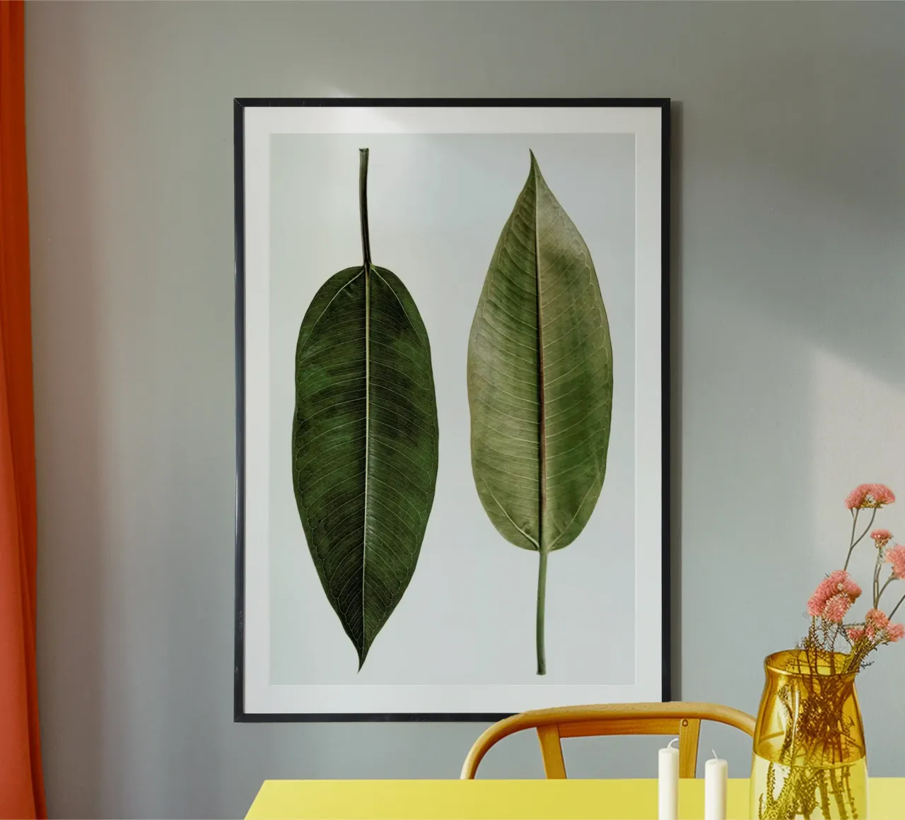 Leaf Study 5 poster van Shot By Clint