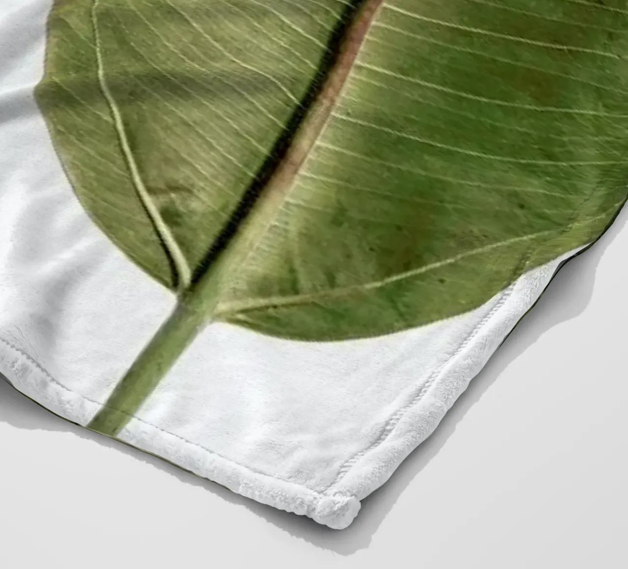 Leaf Study 5 Fleecedecke von Shot By Clint